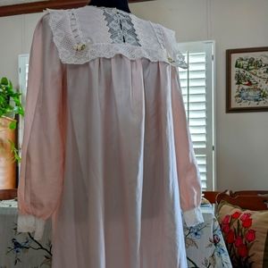 70s Christian Dior Pink Nightgown